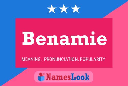 Benamie Name Poster