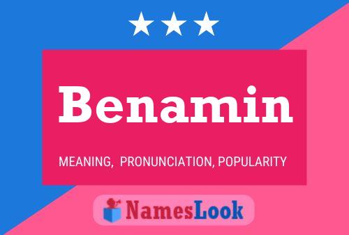 Benamin Name Poster