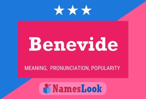 Benevide Name Poster