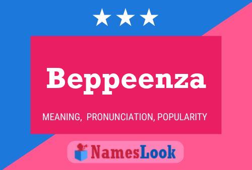 Beppeenza Name Poster