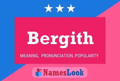 Bergith Name Poster