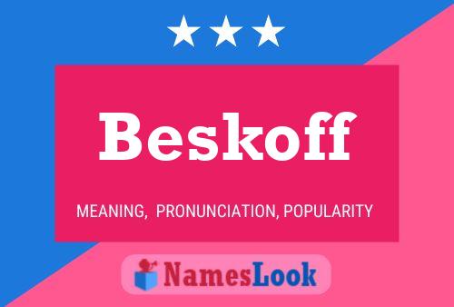 Beskoff Name Poster