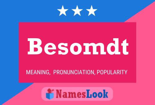 Besomdt Name Poster