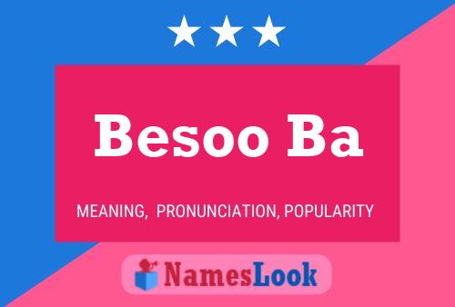 Besoo Ba Name Poster