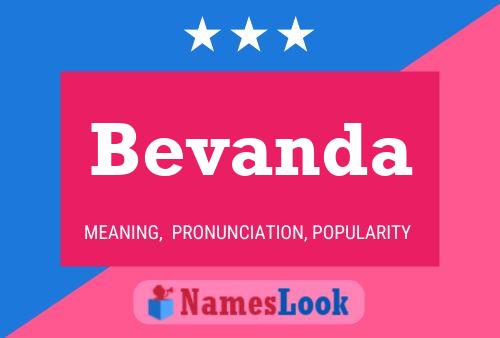 Bevanda Name Poster