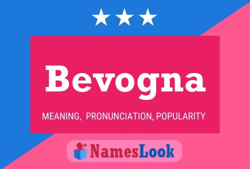 Bevogna Name Poster