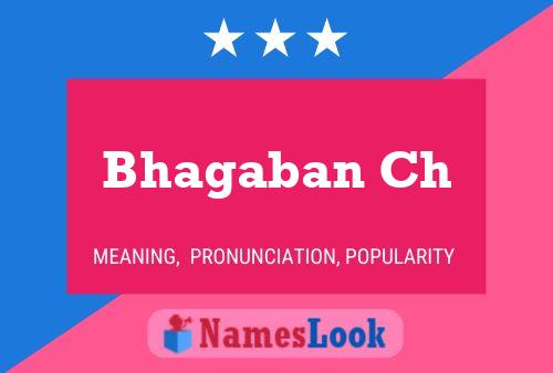 Bhagaban Ch Name Poster