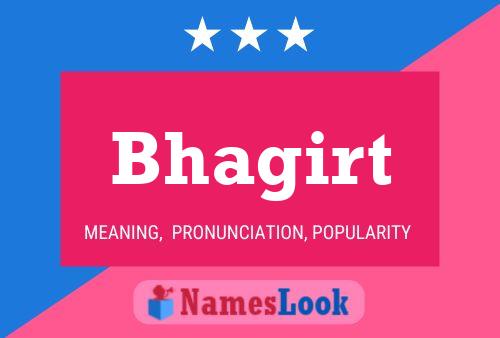 Bhagirt Name Poster