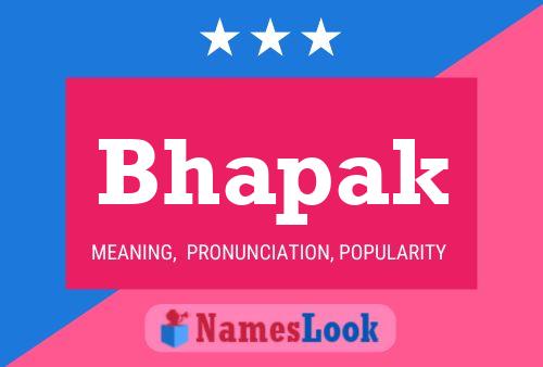 Bhapak Name Poster