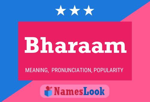 Bharaam Name Poster