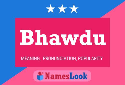 Bhawdu Name Poster