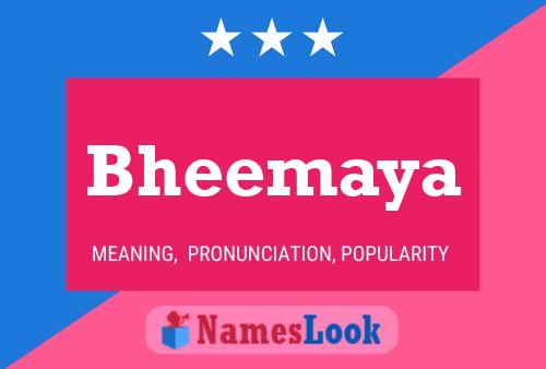 Bheemaya Name Poster