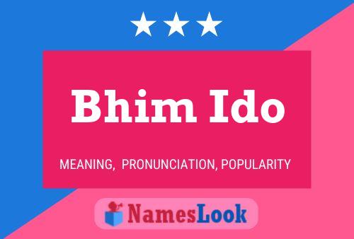 Bhim Ido Name Poster