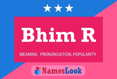 Bhim R Name Poster