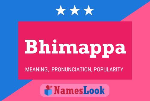 Bhimappa Name Poster