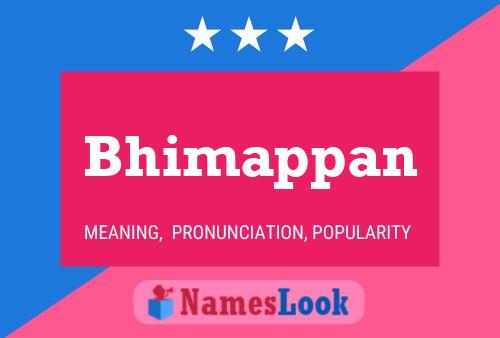 Bhimappan Name Poster