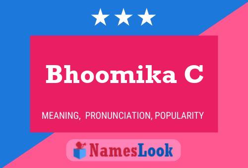 Bhoomika C Name Poster