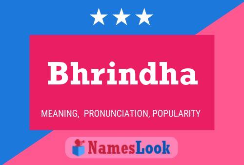 Bhrindha Name Poster