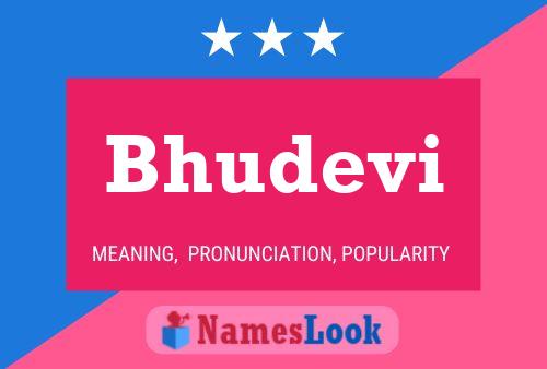 Bhudevi Name Poster