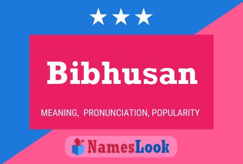 Bibhusan Name Poster