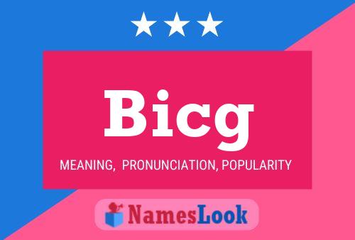 Bicg Name Poster