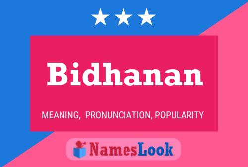 Bidhanan Name Poster