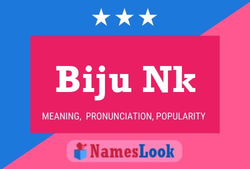 Biju Nk Name Poster