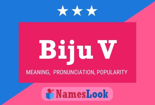 Biju V Name Poster