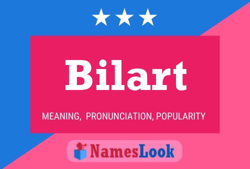 Bilart Name Poster