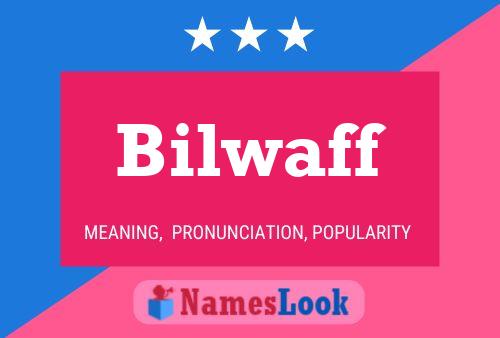 Bilwaff Name Poster