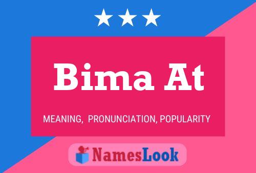 Bima At Name Poster