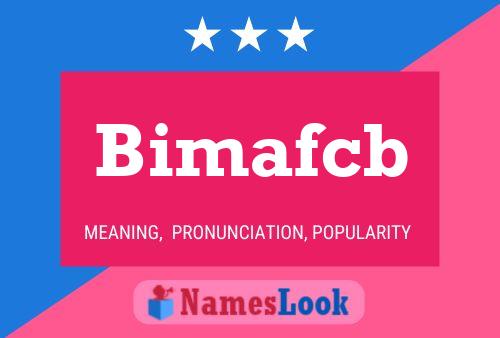 Bimafcb Name Poster