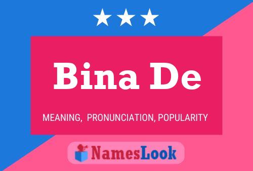 Bina De Name Poster