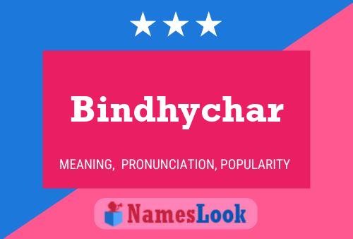 Bindhychar Name Poster