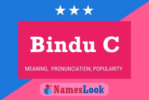 Bindu C Name Poster