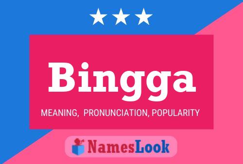 Bingga Name Poster