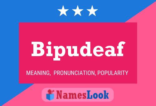 Bipudeaf Name Poster