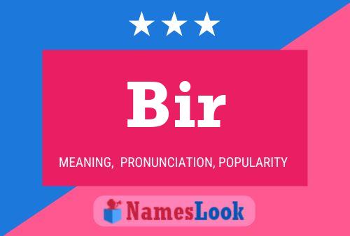 Bir Name Poster