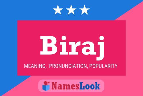 Biraj Name Poster