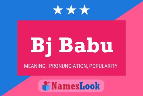 Bj Babu Name Poster