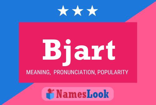 Bjart Name Poster