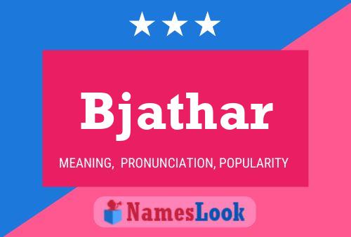 Bjathar Name Poster