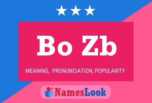 Bo Zb Name Poster