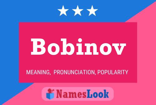 Bobinov Name Poster