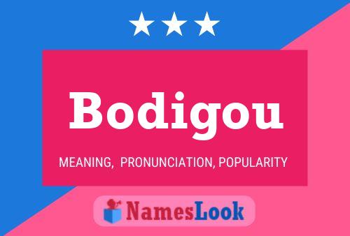 Bodigou Name Poster