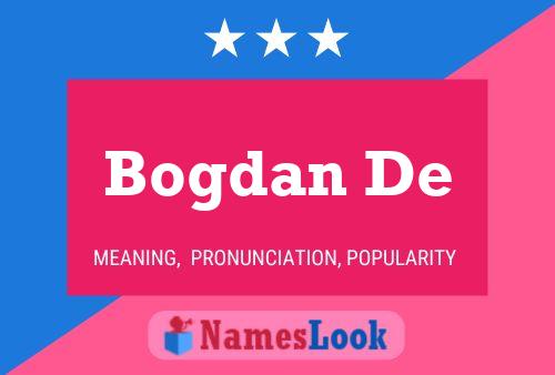 Bogdan De Name Poster