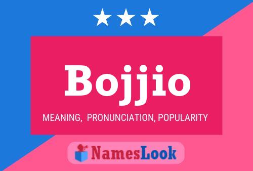 Bojjio Name Poster