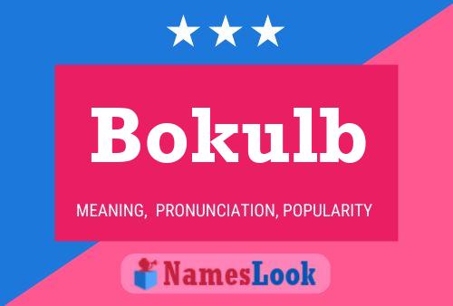 Bokulb Name Poster