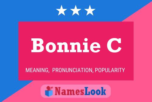 Bonnie C Name Poster