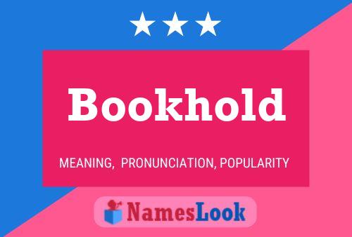 Bookhold Name Poster